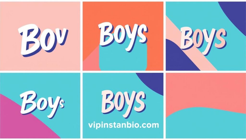 instagram bio for boys stylish font